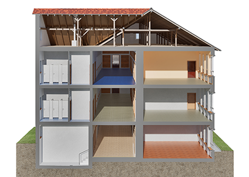 Grundschule Burtenbach Schnitt