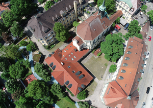 Gebäudeaufnahme per Drohnenvermessung