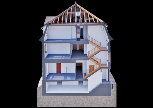 Schnitt durch 3D Modell